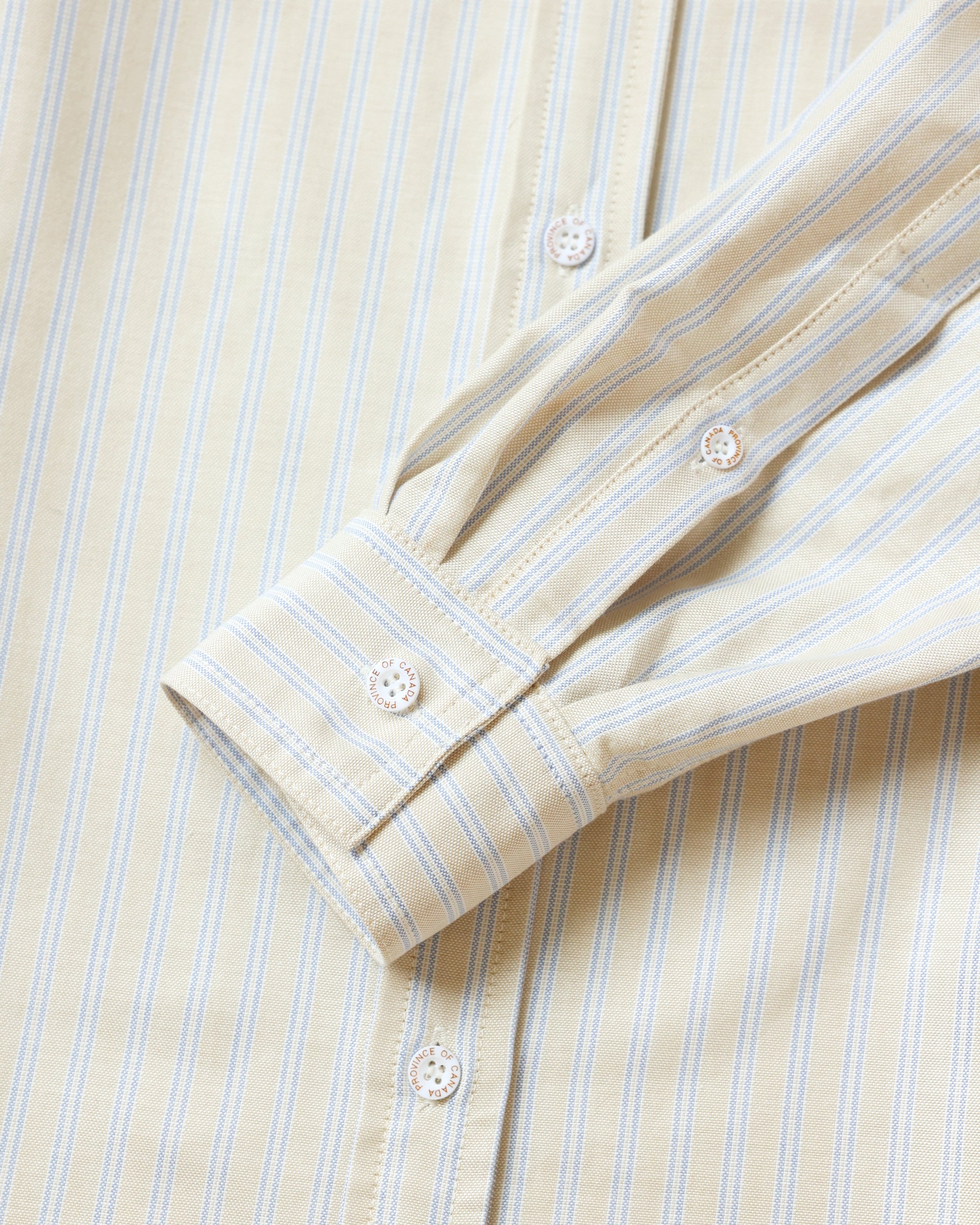 Made in Canada 100% Cotton Remy Oxford Stripe Dress - Unisex - Province of Canada