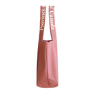 Made in Canada 100% Cotton Canvas Wordmark Tote Bag Rosewood Pink Dusty Rose Faded Red - Province of Canada