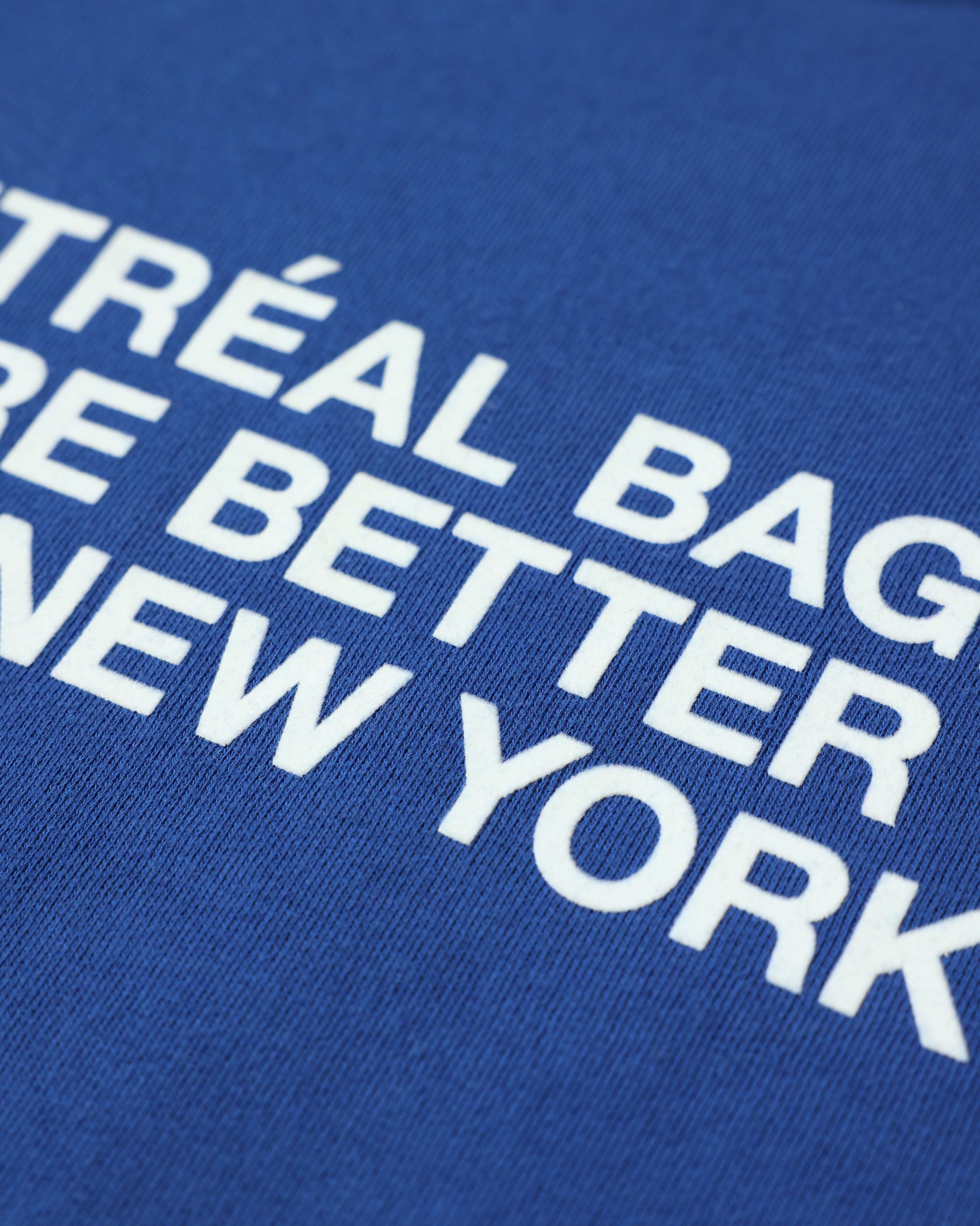 Made in Canada Montreal Bagels Sweatshirt Royal - Unisex - Province of Canada