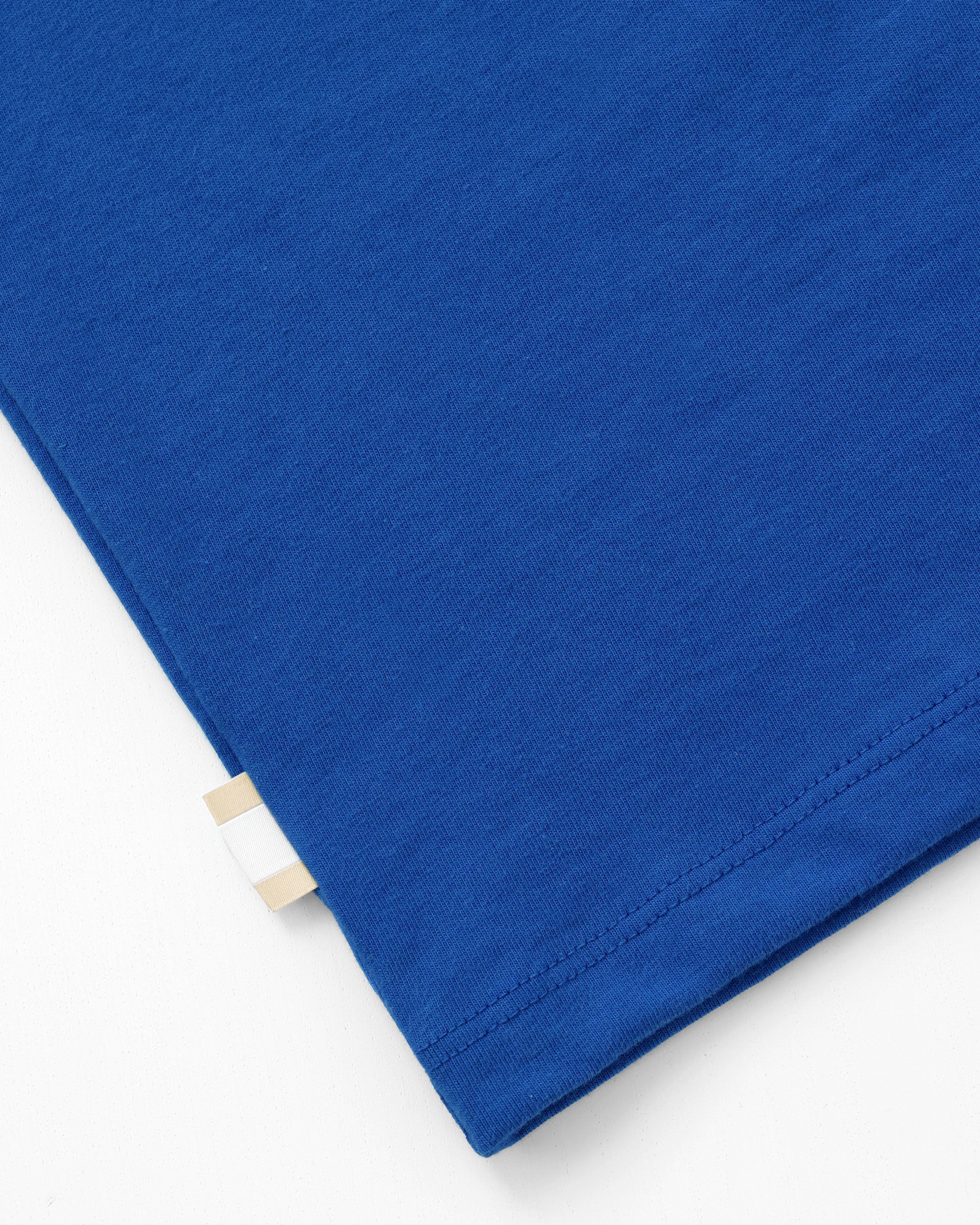 Made in Canada 100% Organic Cotton Monday Long Sleeve Tee T-Shirt Royal Blue - Province of Canada