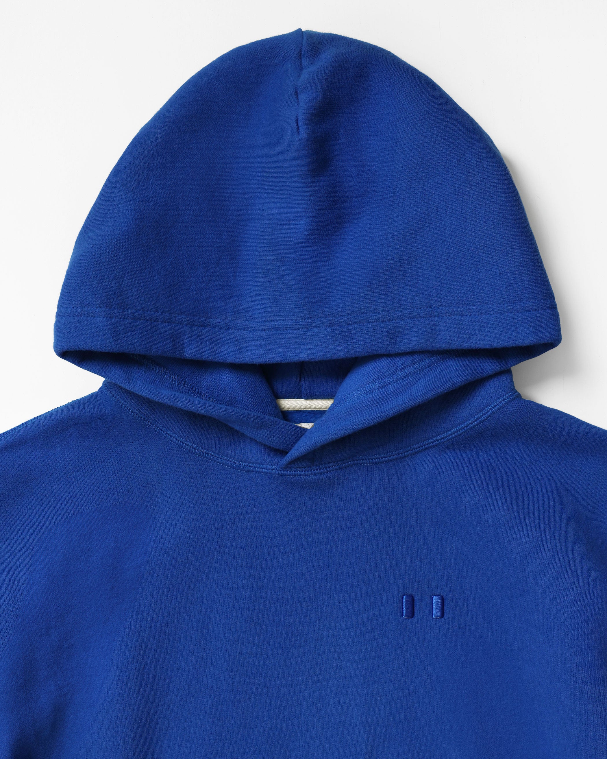 Made in Canada Flag Fleece Hoodie Royal Blue - Unisex - Province of Canada
