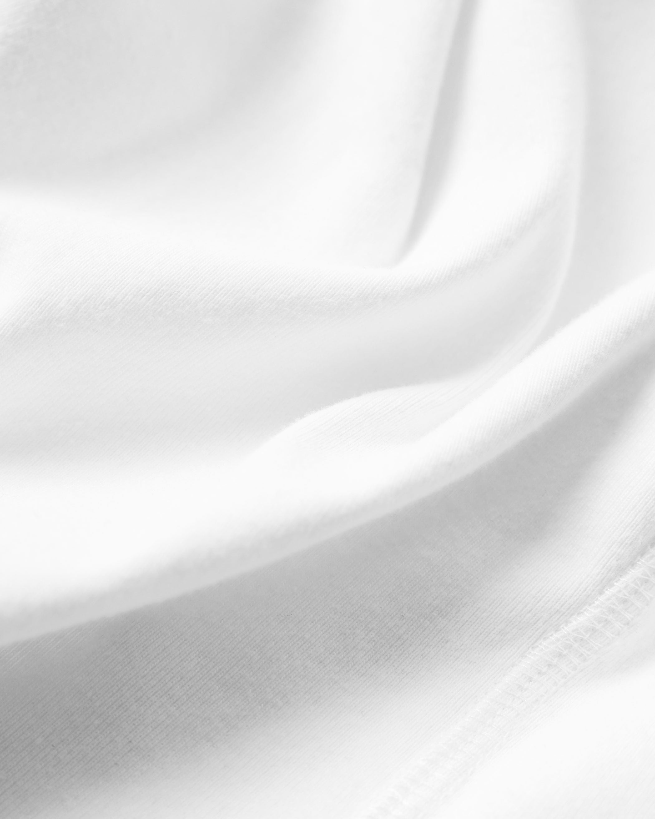 Made in Canada Fitted Rib Tee White 100% Organic Cotton - Province of Canada