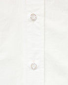 Made in Canada 100% Cotton Washed Poplin Shirt White - Unisex - Province of Canada
