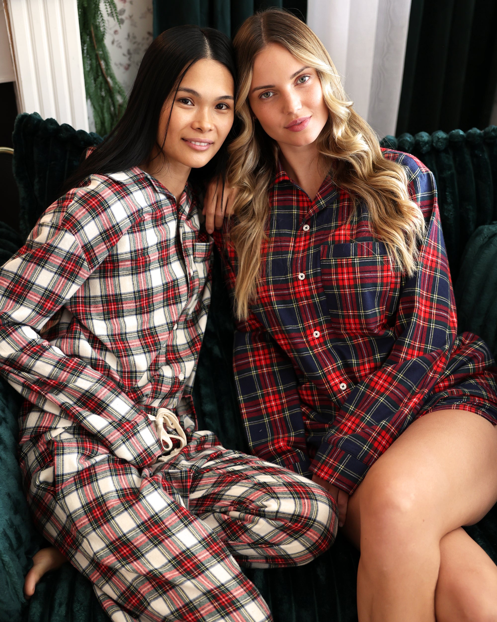 Made in Canada 100% Cotton Marley Plaid Flannel Pyjama Shirt - Unisex - Province of Canada