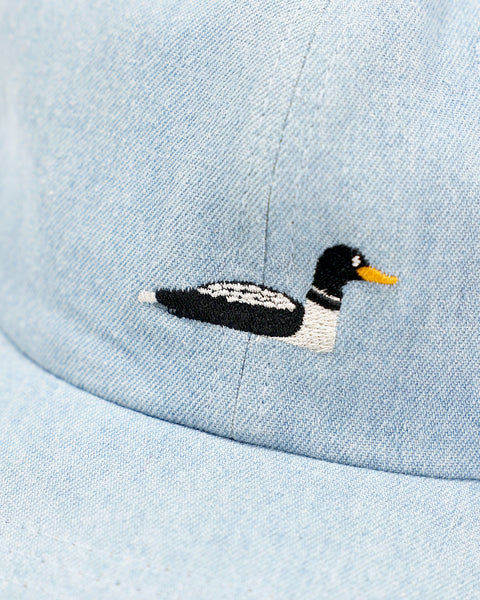 Kids Loon or Duck Denim Baseball Hat