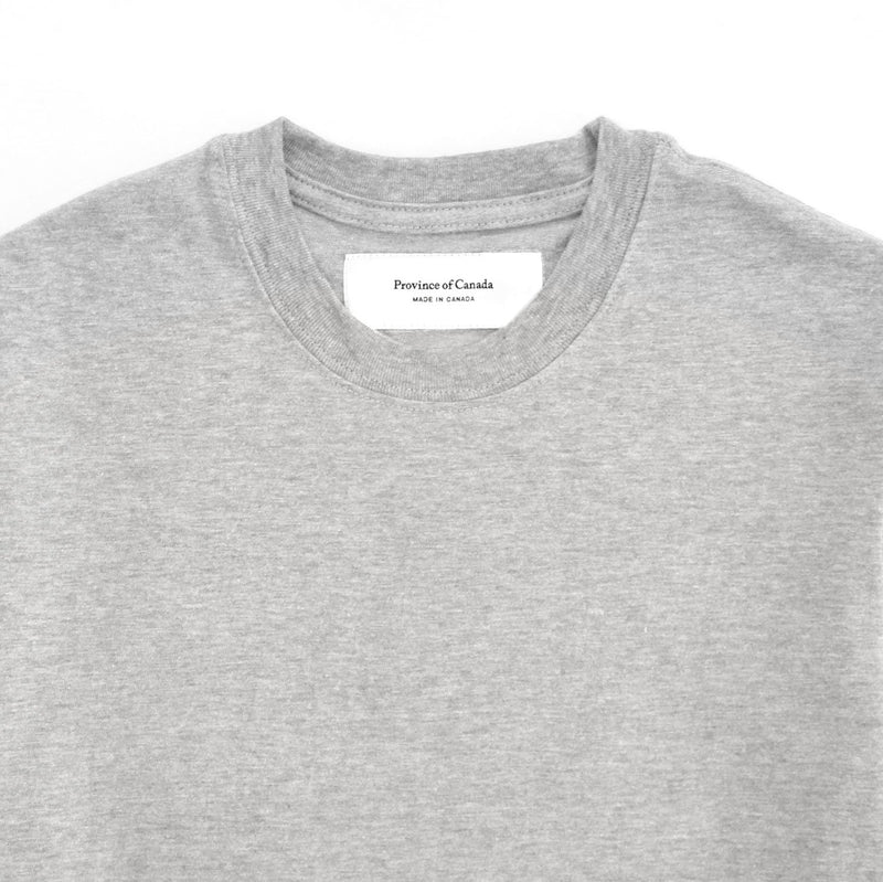Monday Tee Heather Grey - Province of Canada