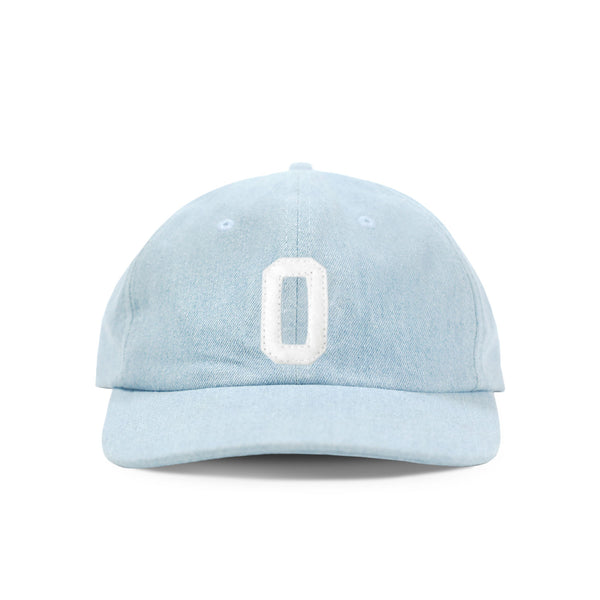 Made in Canada 100% Cotton Letter O Baseball Hat Light Blue Denim - Province of Canada