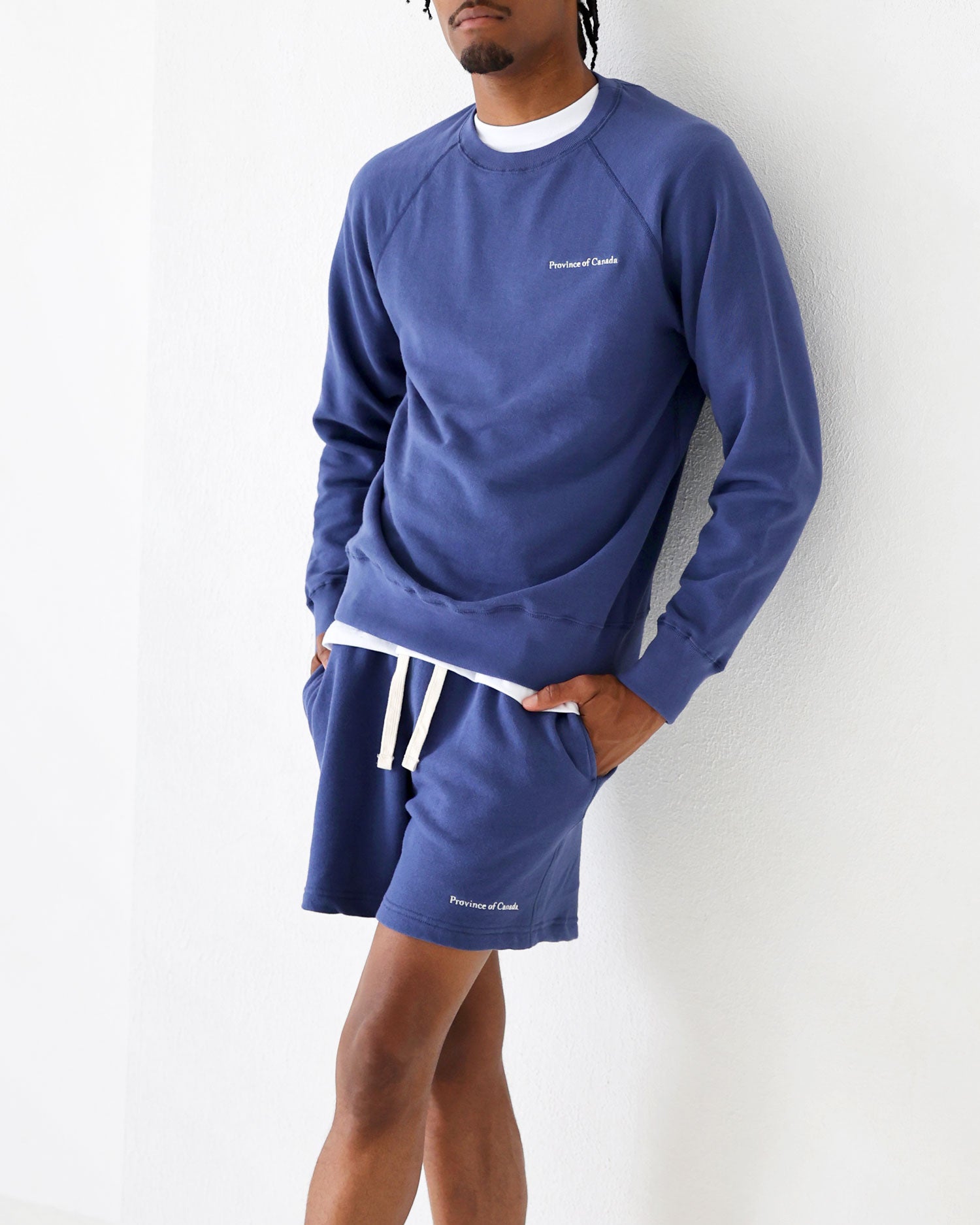 French Terry Sweatshirt French Blue - Unisex