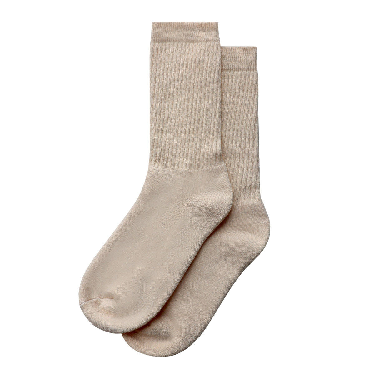 Everyday Cotton Sock Taupe - Made in Canada - Province of Canada