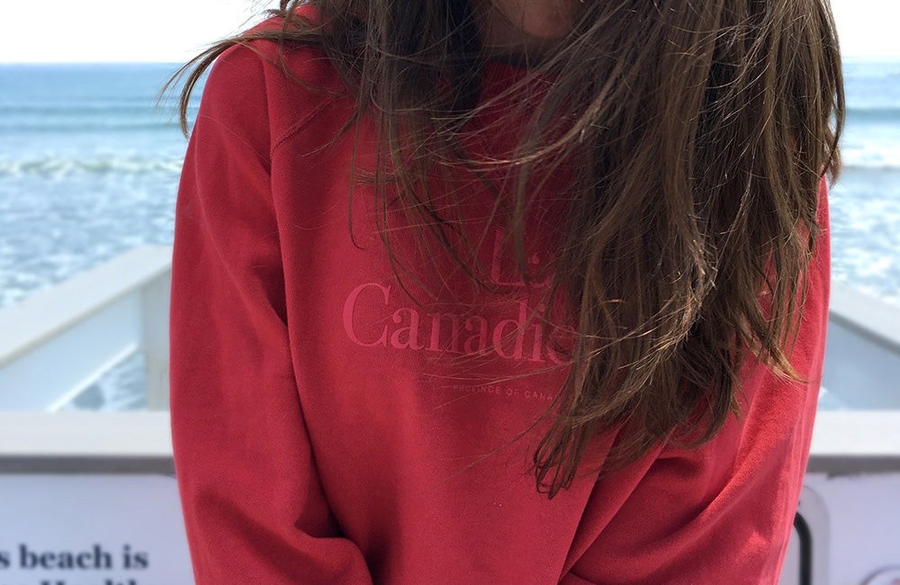 La Canadienne at the Beach