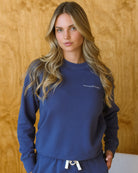 Made in Canada 100% Cotton French Terry Sweatshirt French Blue - Unisex - Province of Canada