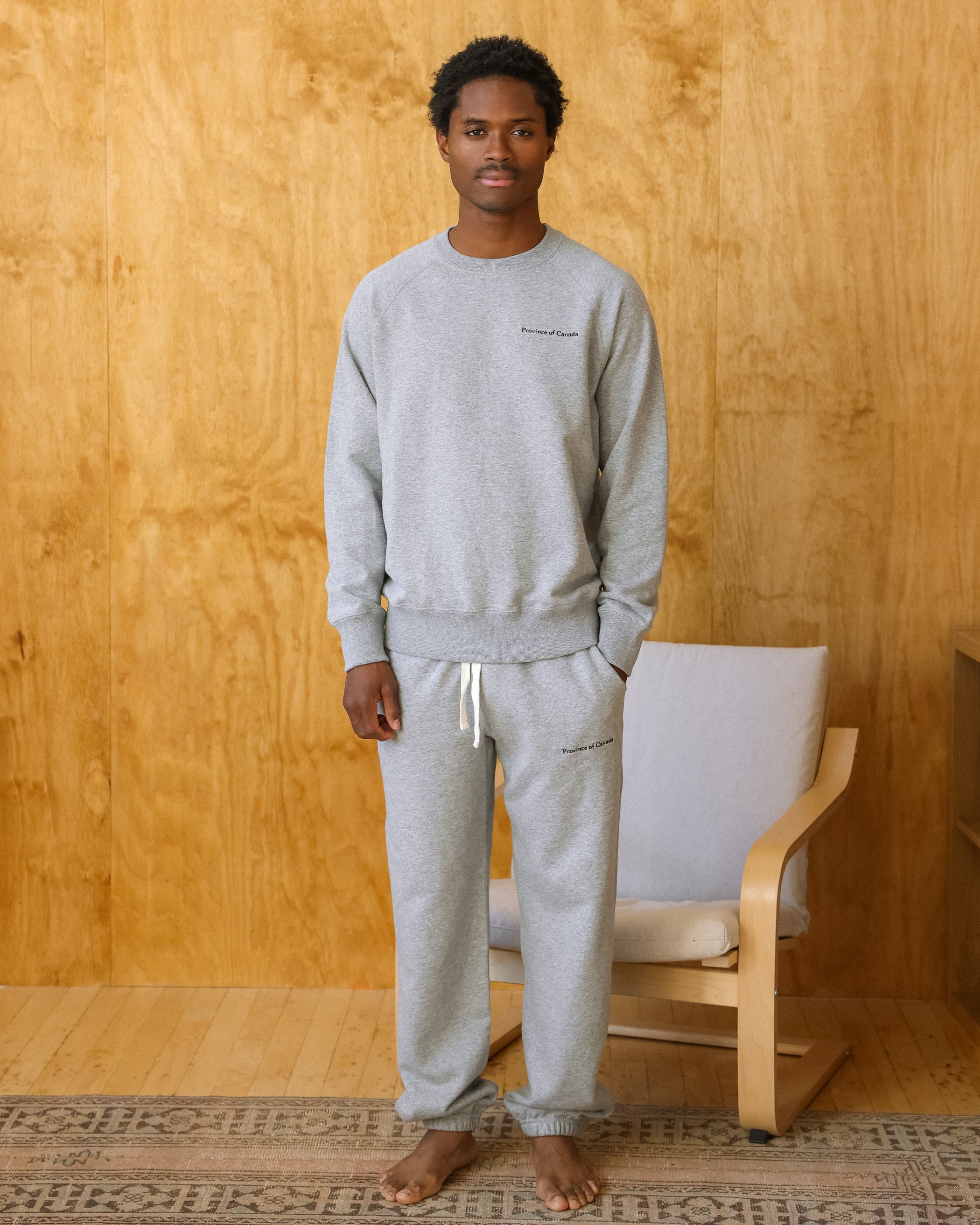 Relaxed French Terry Sweatpant Forest - Unisex - Made in Canada