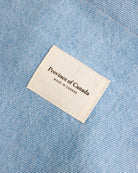 100% Cotton Made in Canada Large Wordmark Tote Bag Denim - Province of Canada