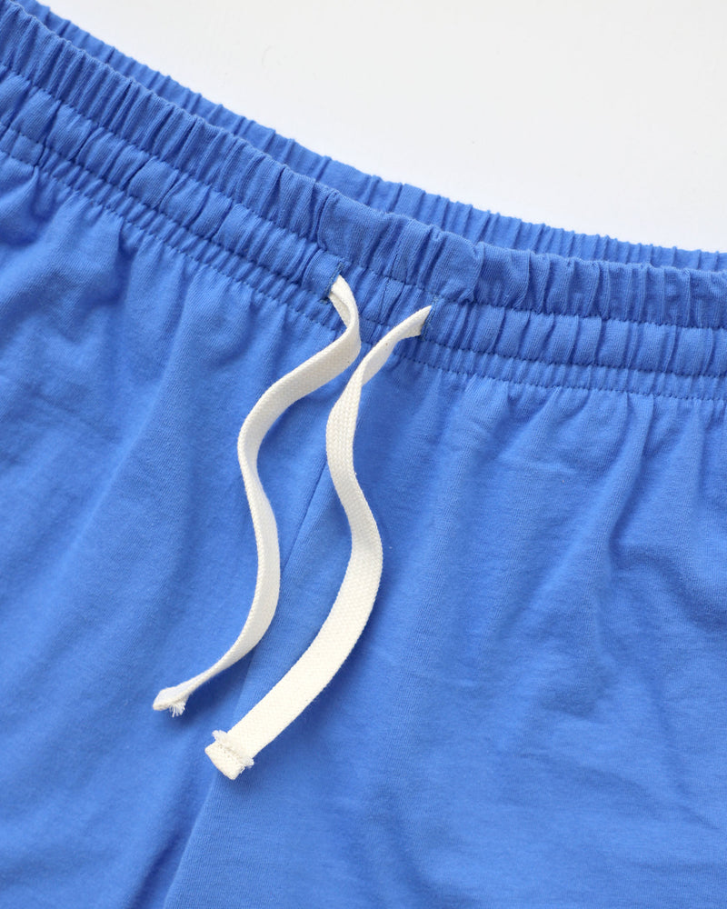 Made in Canada 100% Cotton Jersey Short Super Blue - Womens - Province of Canada