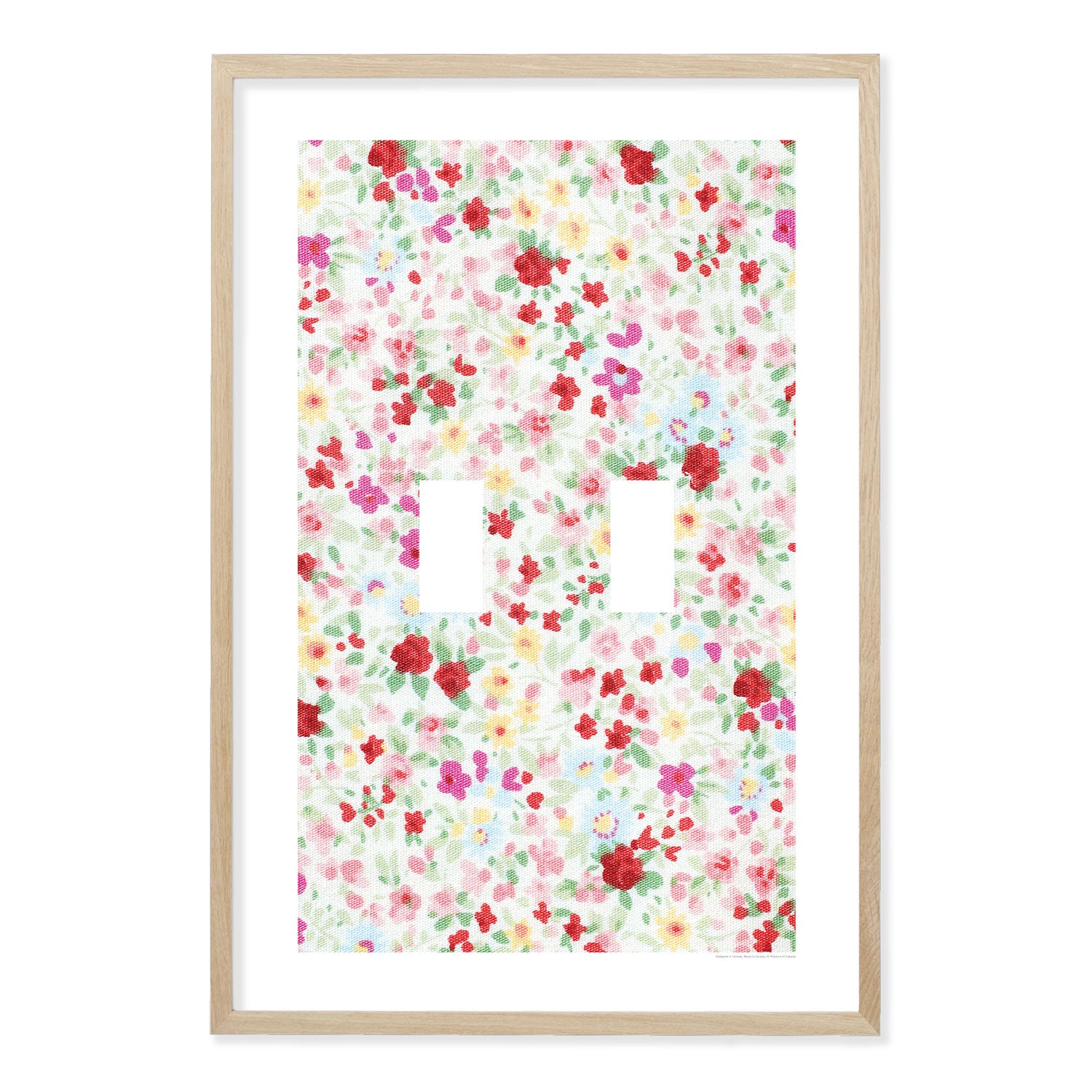 Floral Flag Print