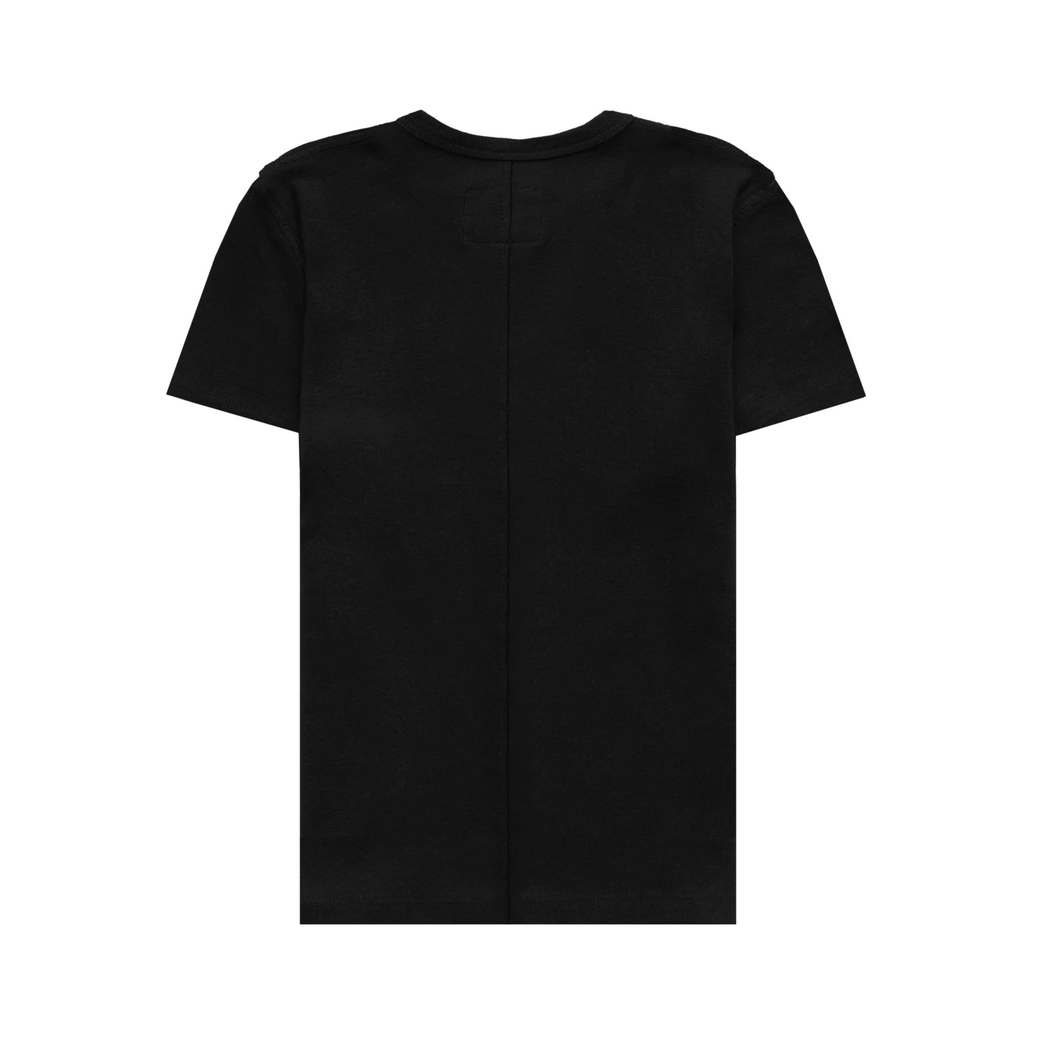 Made in Canada Fitted Rib Tee Black 100% Organic Cotton - Province of Canada