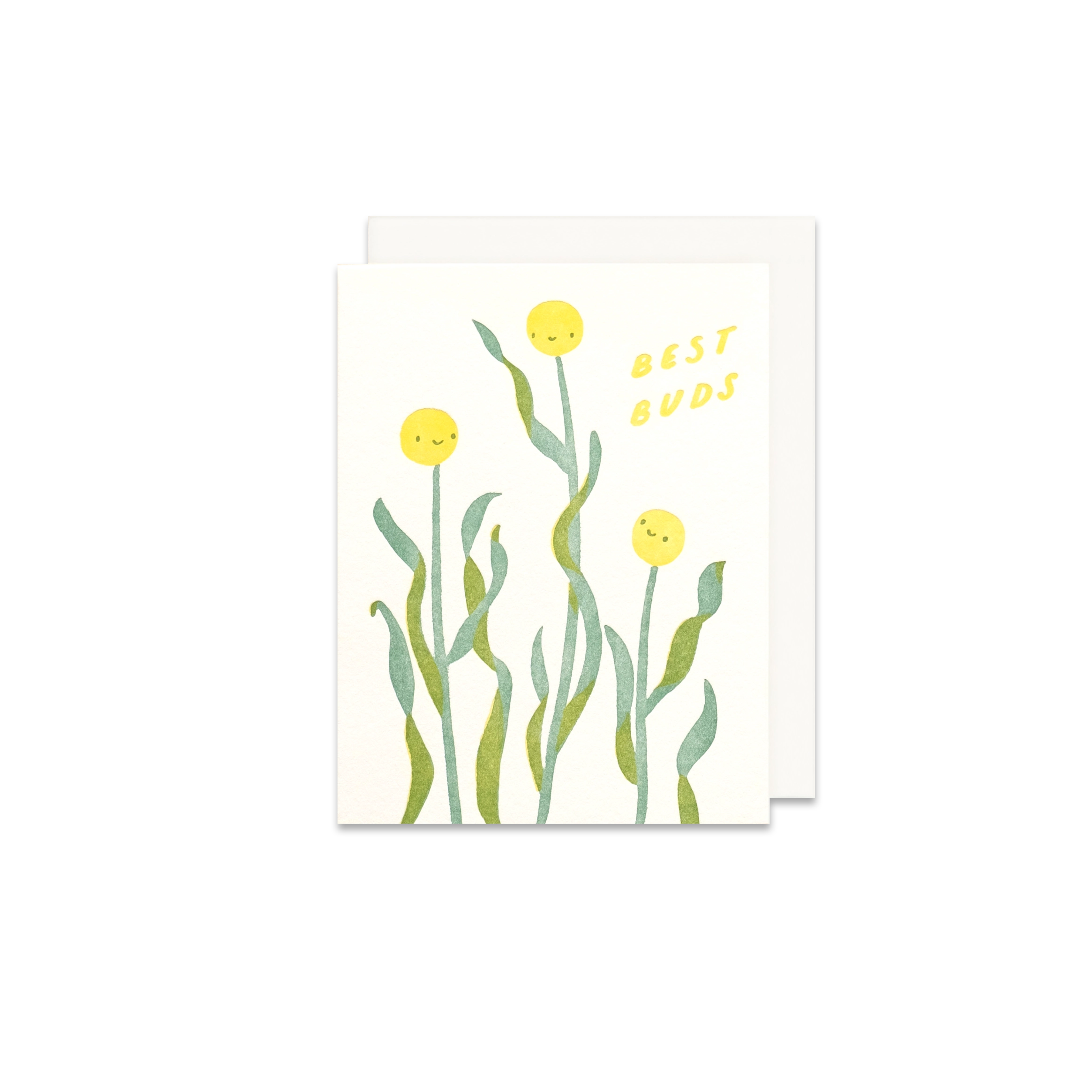 Best Buds Friends Greeting Card - Province of Canada - Made in Canada