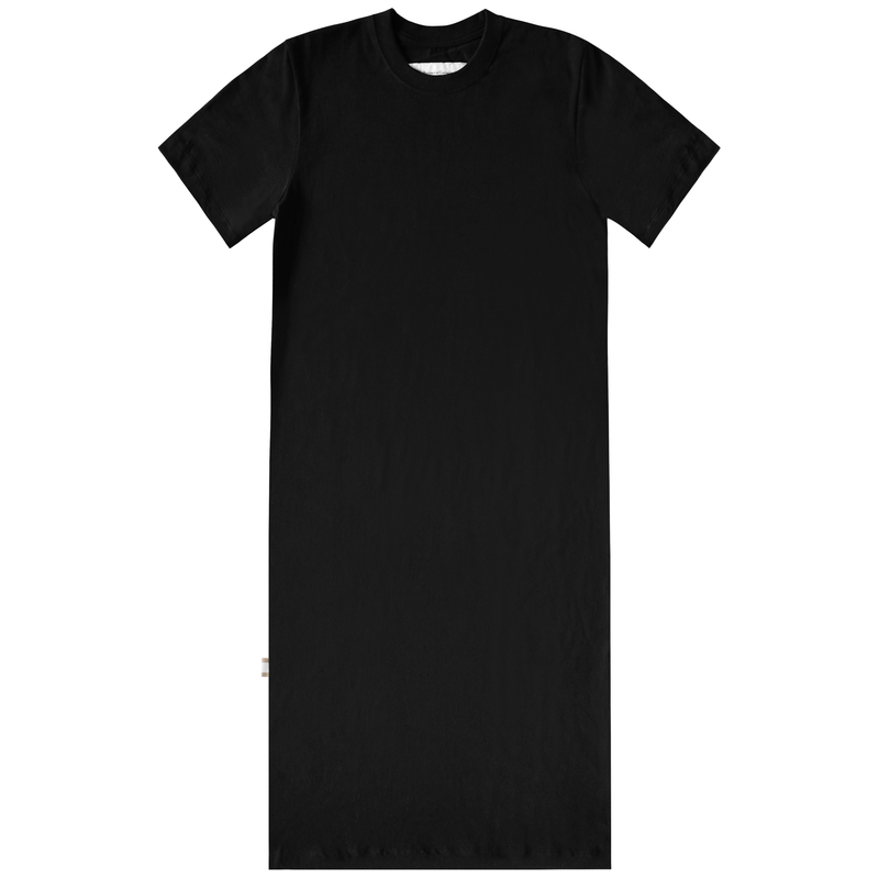 Basics Oversized Basic Midi T-Shirt Dress