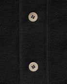 Made in Canada 100% Cotton Reverse Fleece Overshirt Black - Unisex - Province of Canada 