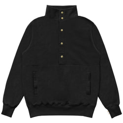Made in Canada Reverse Fleece Pullover Black Unisex - Province of Canada