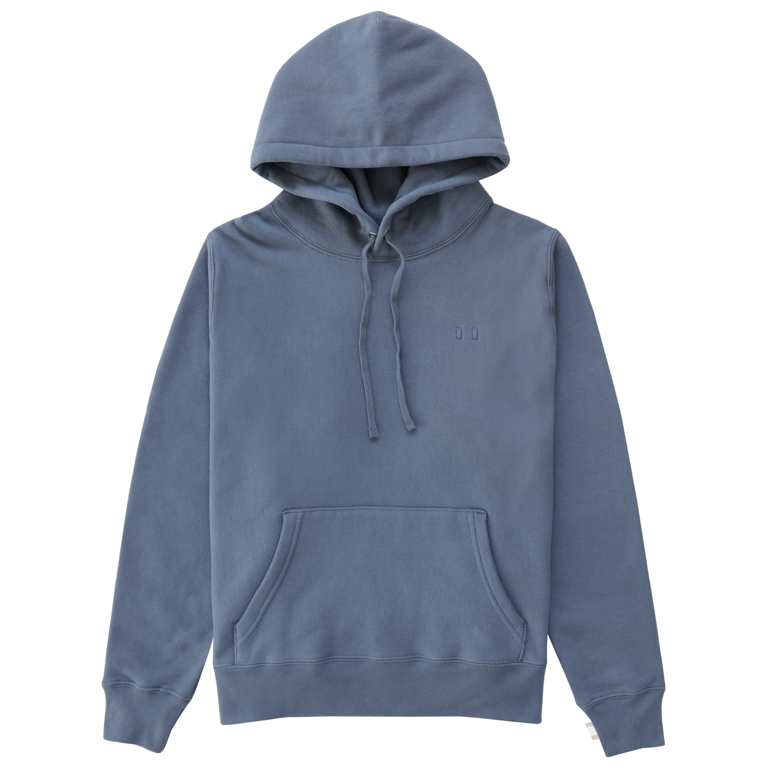 Made in Canada Reverse 100% Cotton Cross Grain Hoodie Blue Slate - Unisex - Provice of Canada