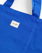 Made in Canada 100% Cotton Football Retro Tote Bag Royal Blue - Province of Canada