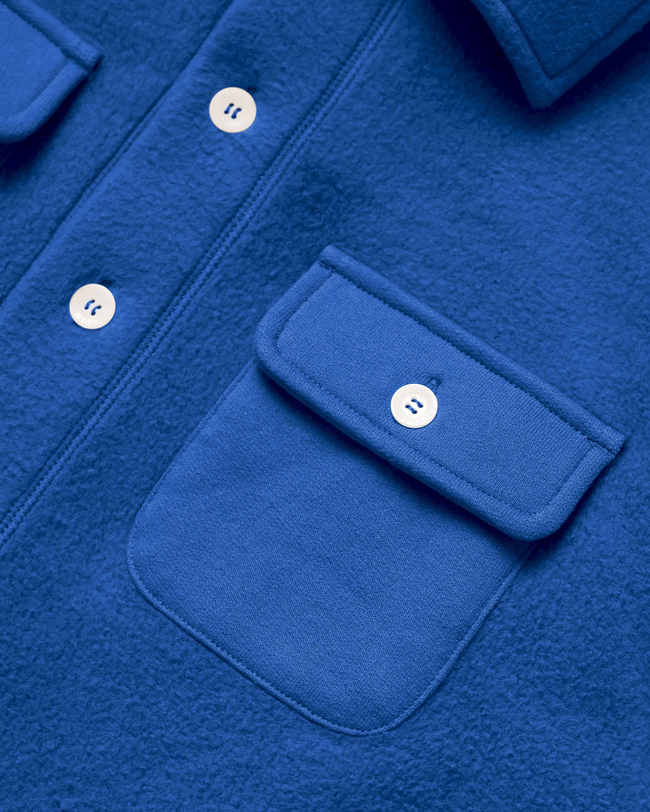 Reverse Fleece Overshirt Forest - Unisex - Made in Canada