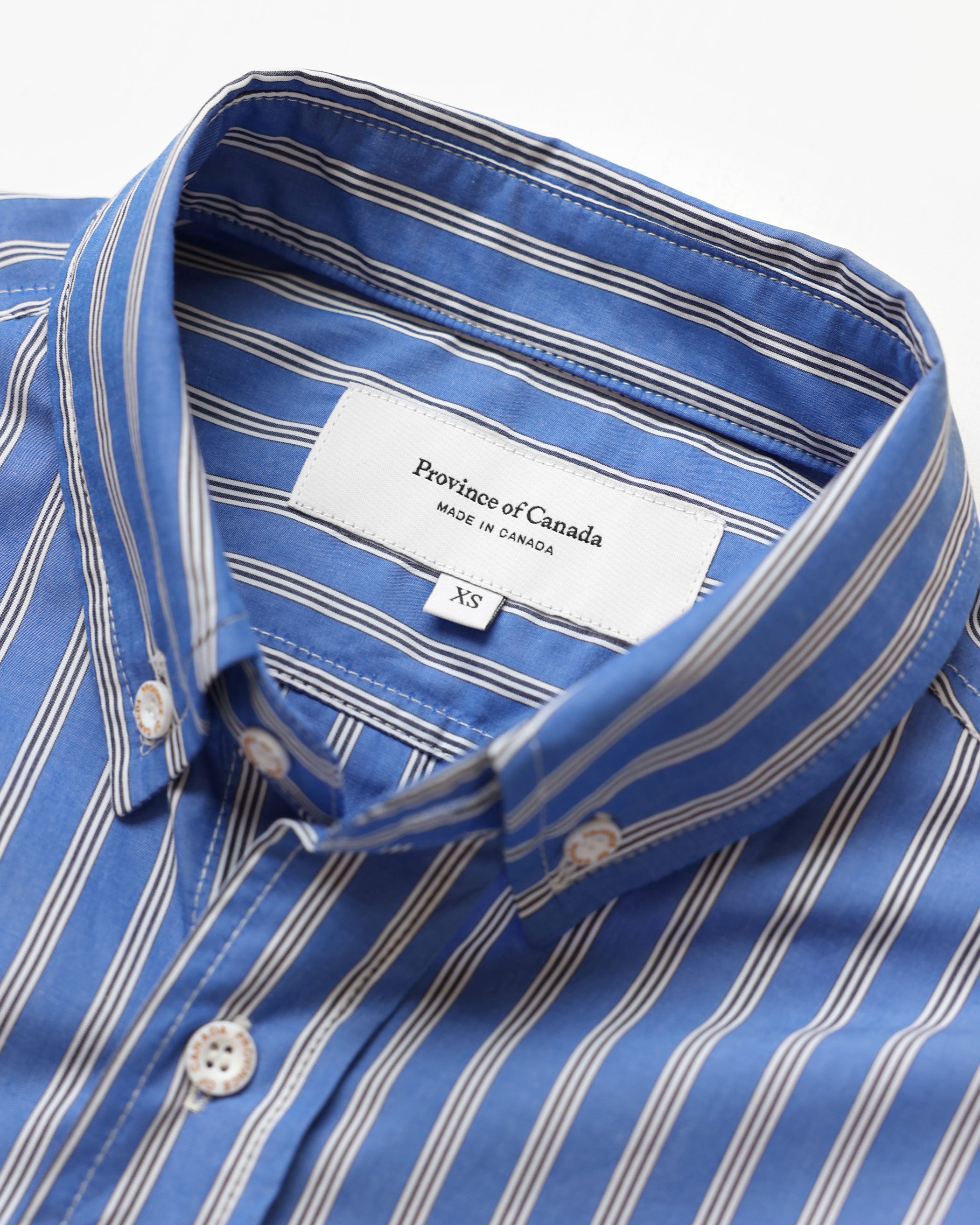 Made in Canada 100% Cotton Fogo Button Down Shirt - Unisex - Province of Canada
