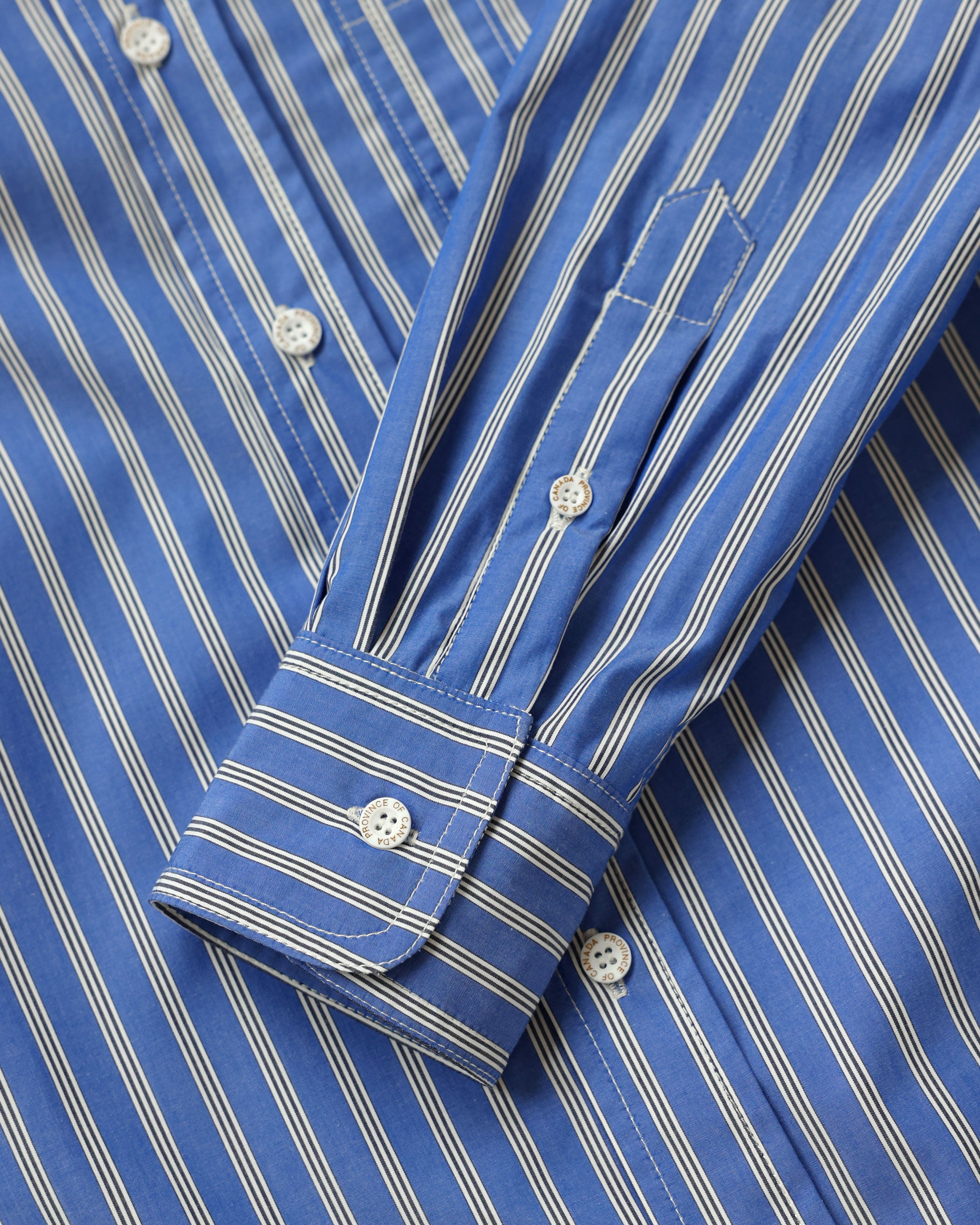 Made in Canada 100% Cotton Fogo Button Down Shirt - Unisex - Province of Canada