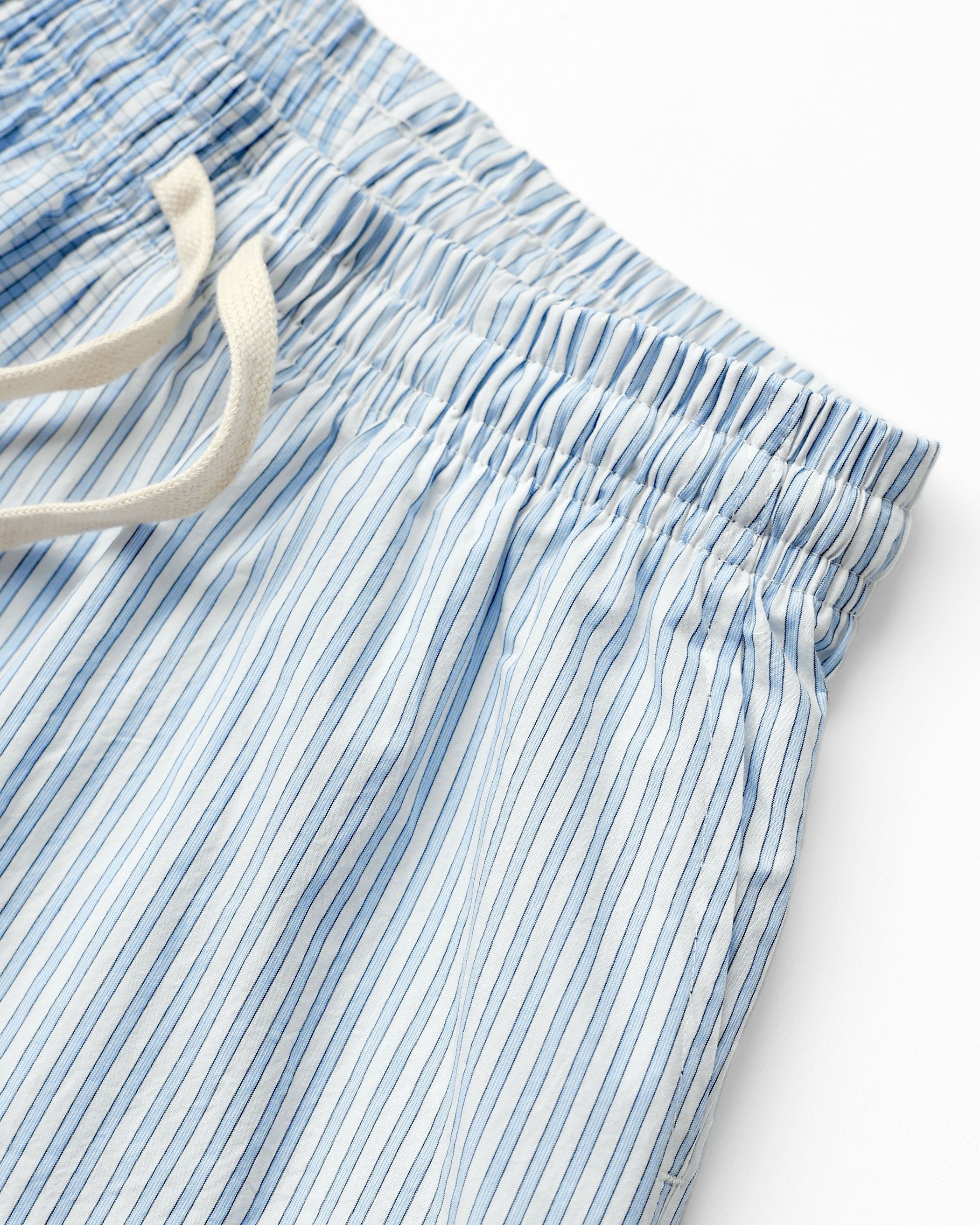 Made in Canada 100% Cotton Pyjama Short Blue Patchwork - Womens - Province of Canada