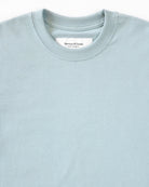 Made in Canada 100% Organic Cotton Monday Crop Top Blue Grey - Province of Canada