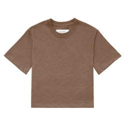 Made in Canada Monday Crop Top Cocoa Brown - Province of Canada