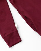 Made in Canada Sunday Polo Long Sleeve Dress Burgundy - Province of Canada