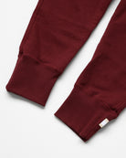 Made in Canada 100% Cotton Skinny French Terry Sweatpant Burgundy - Unisex - Province of Canada