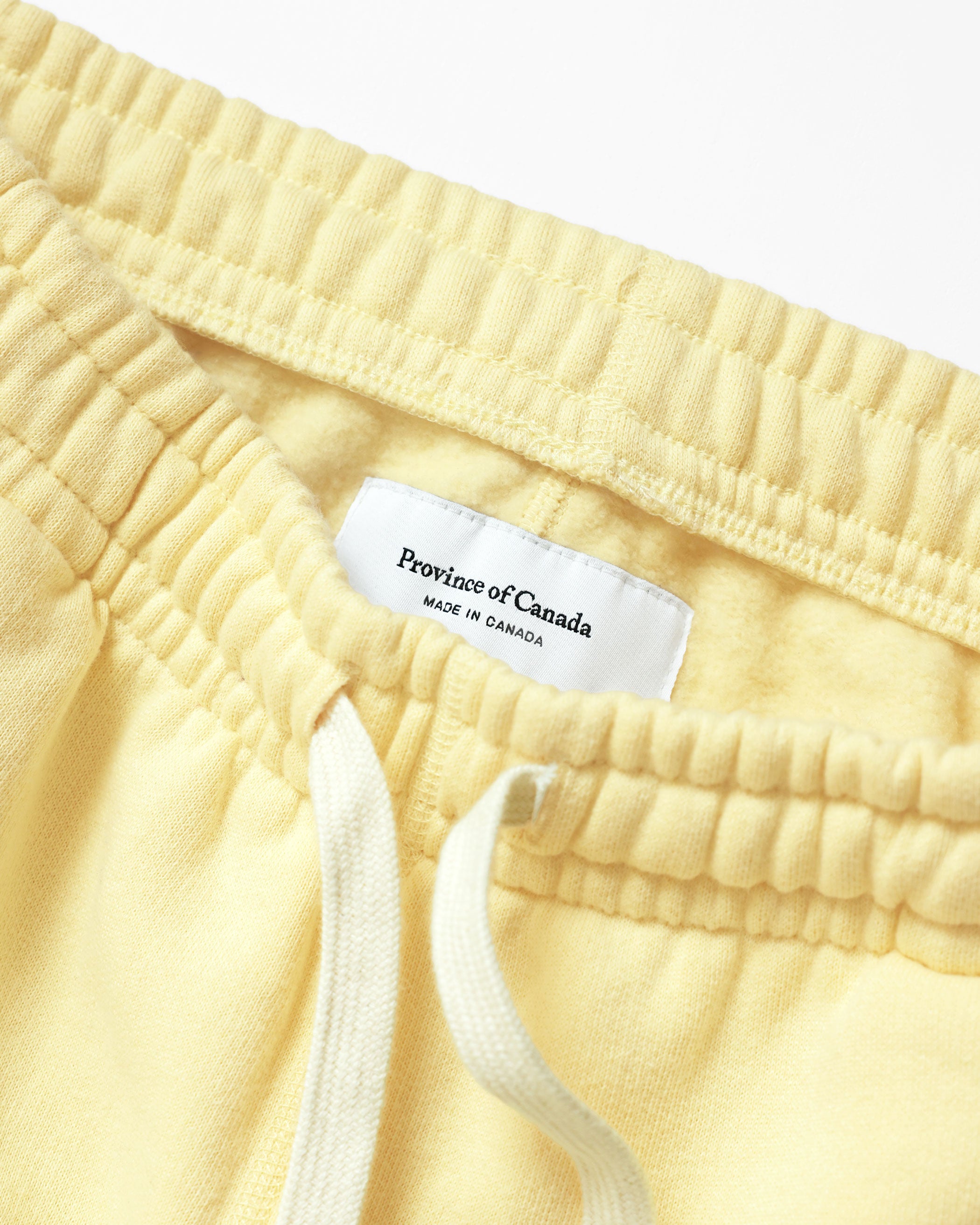 Made in Canada Flag Fleece Sweatpant Butter - Unisex - Province of Canada 