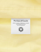 Made in Canada 100% Organic Cotton Monday Crop Top Butter - Unisex - Province of Canada 