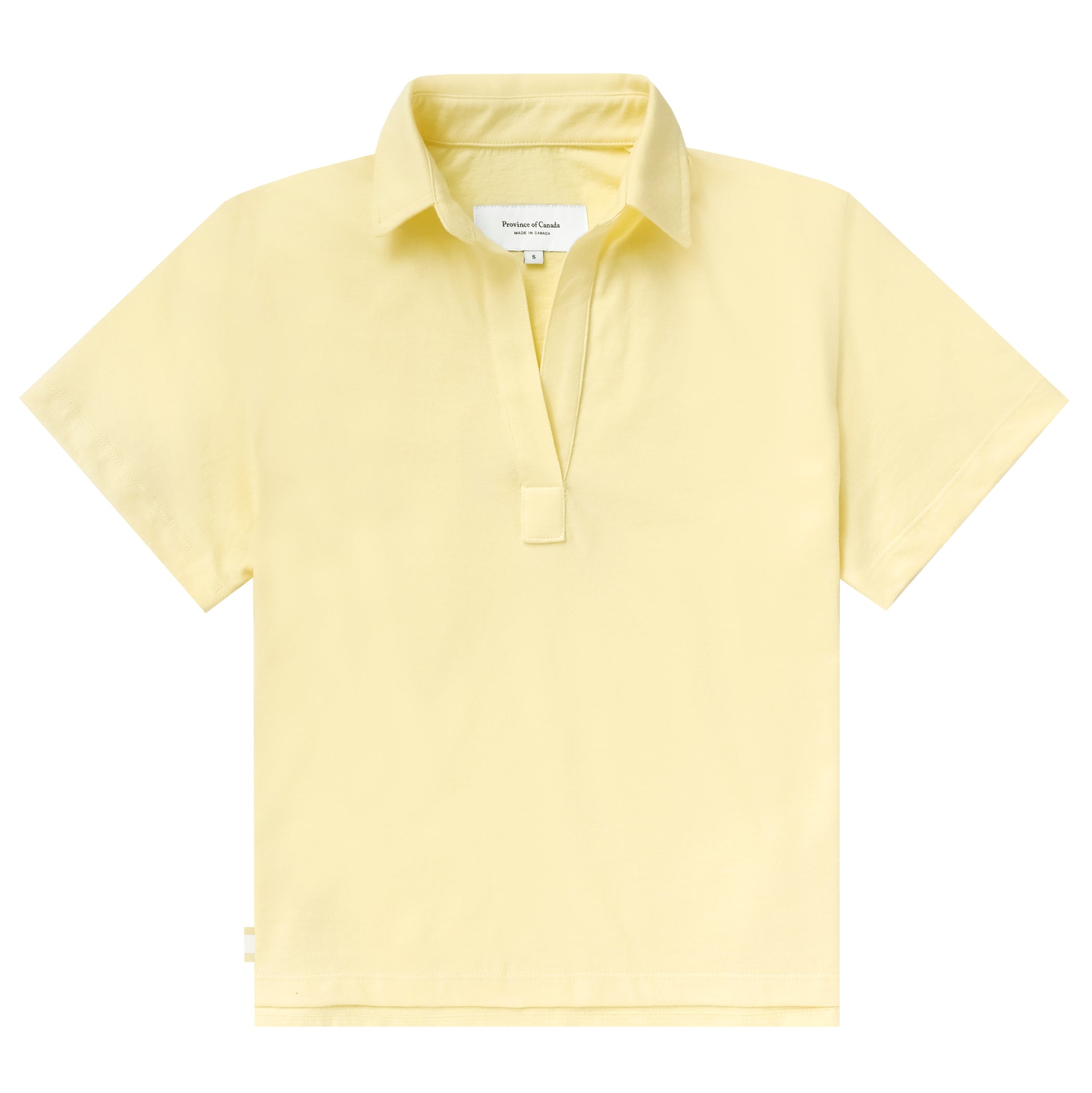 Made in Canada 100% Cotton Thursday Popover Tee Butter - Province of Canada