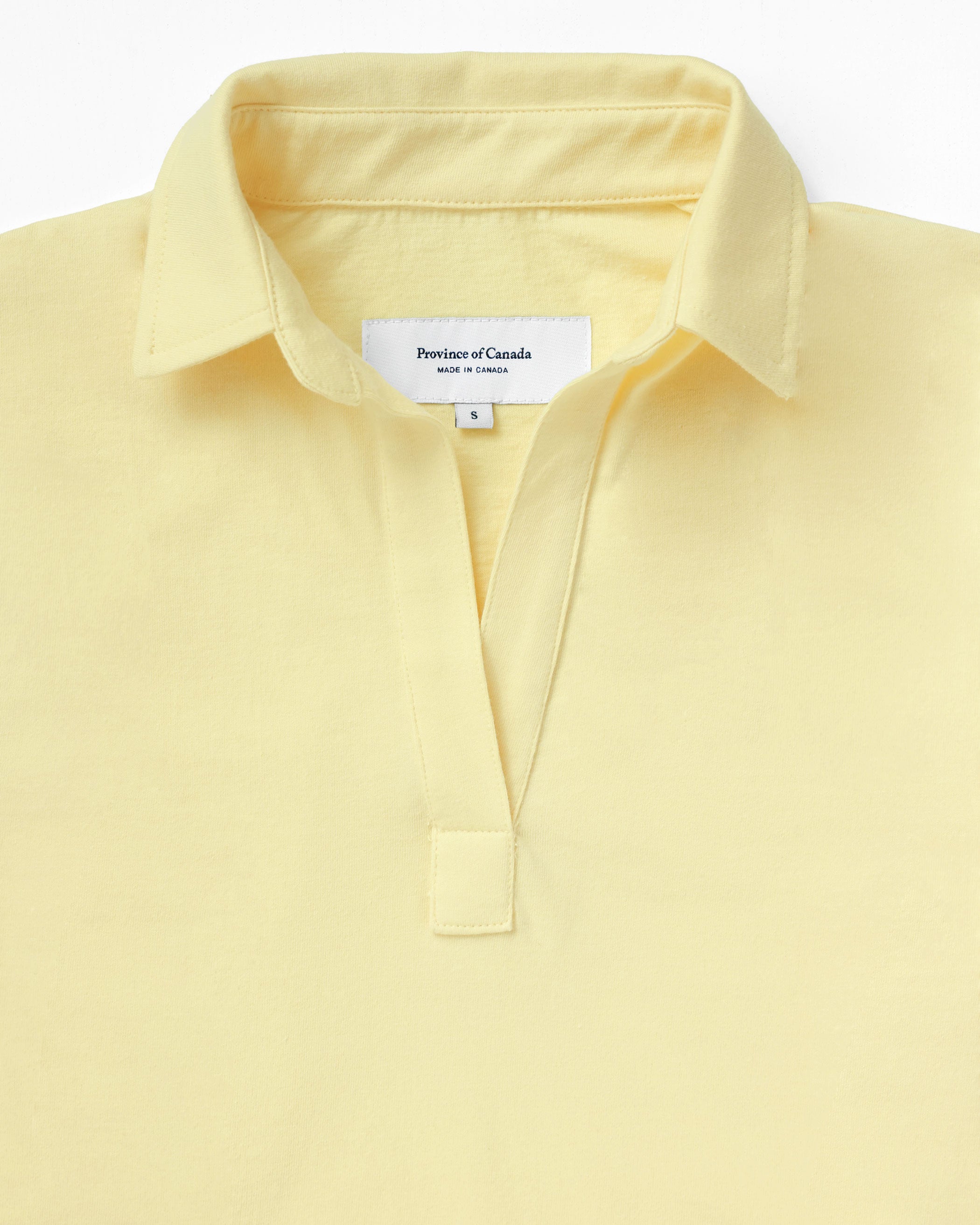 Thursday Popover Tee Butter - Made in Canada - Province of Canada