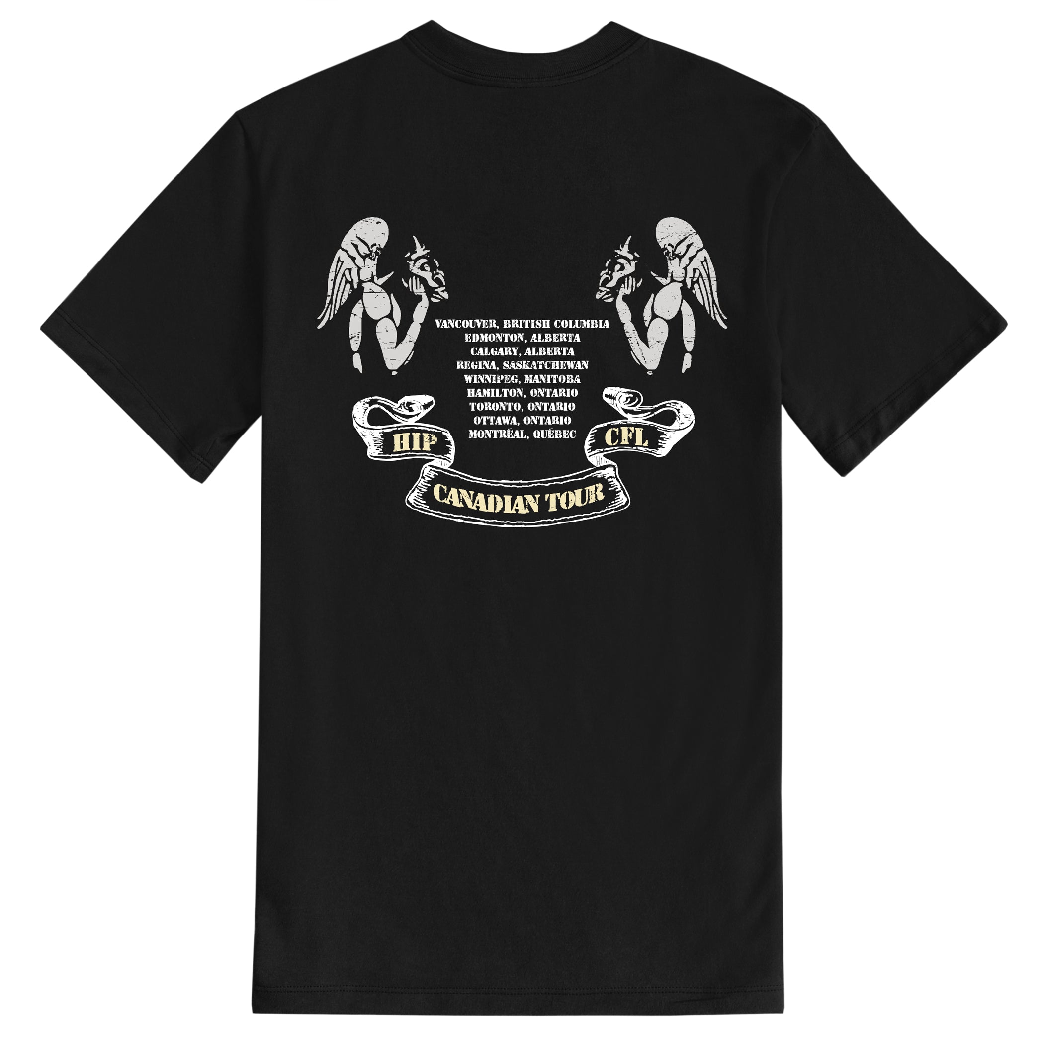 90s THE TRAGICALLY HIP カナダ製 バンドTシャツ L CFL x The Tragically Hip Tee – Province of Canada