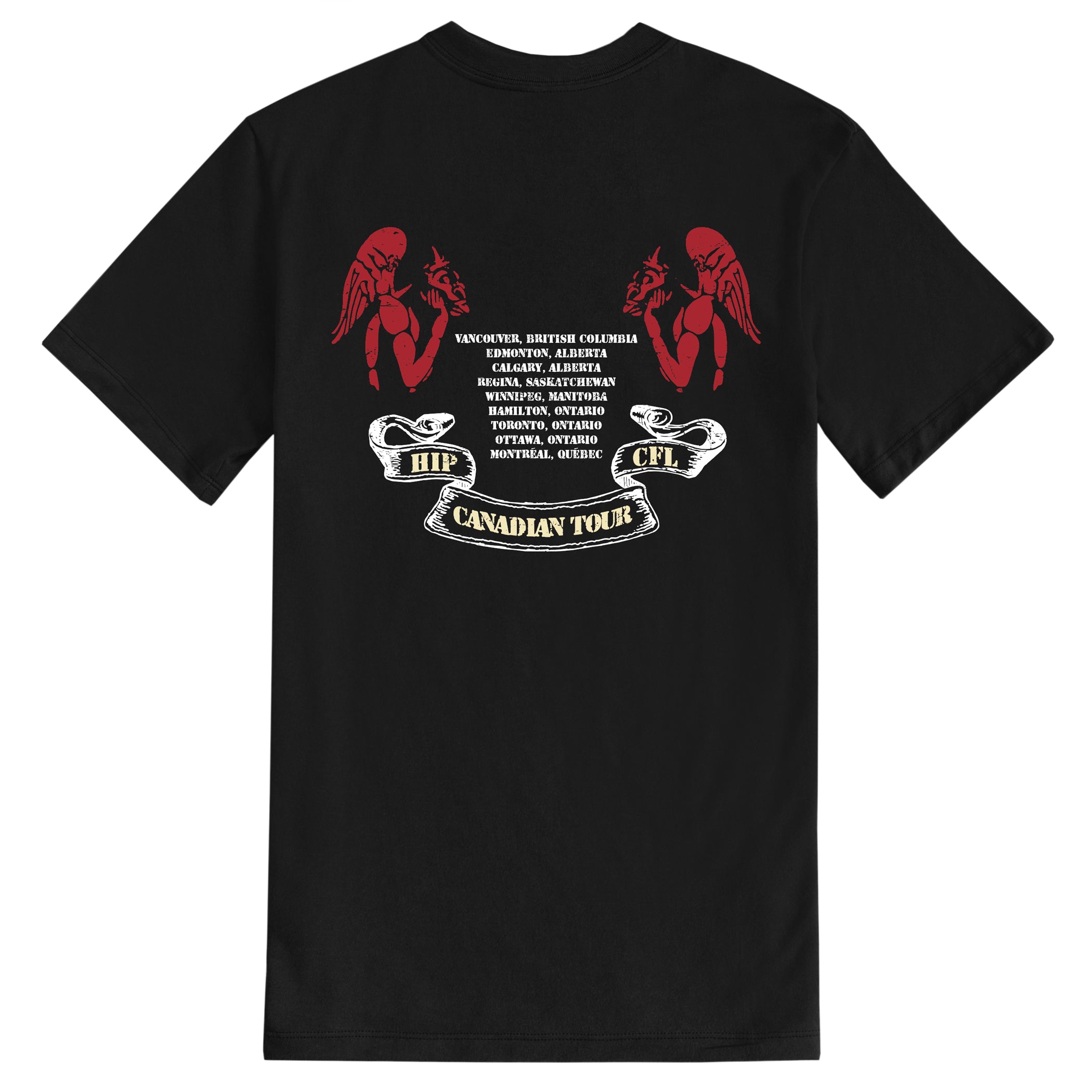 Made in Canada Ottawa Redblacks CFL x The Tragically Hip Tee - Unisex - Province of Canada