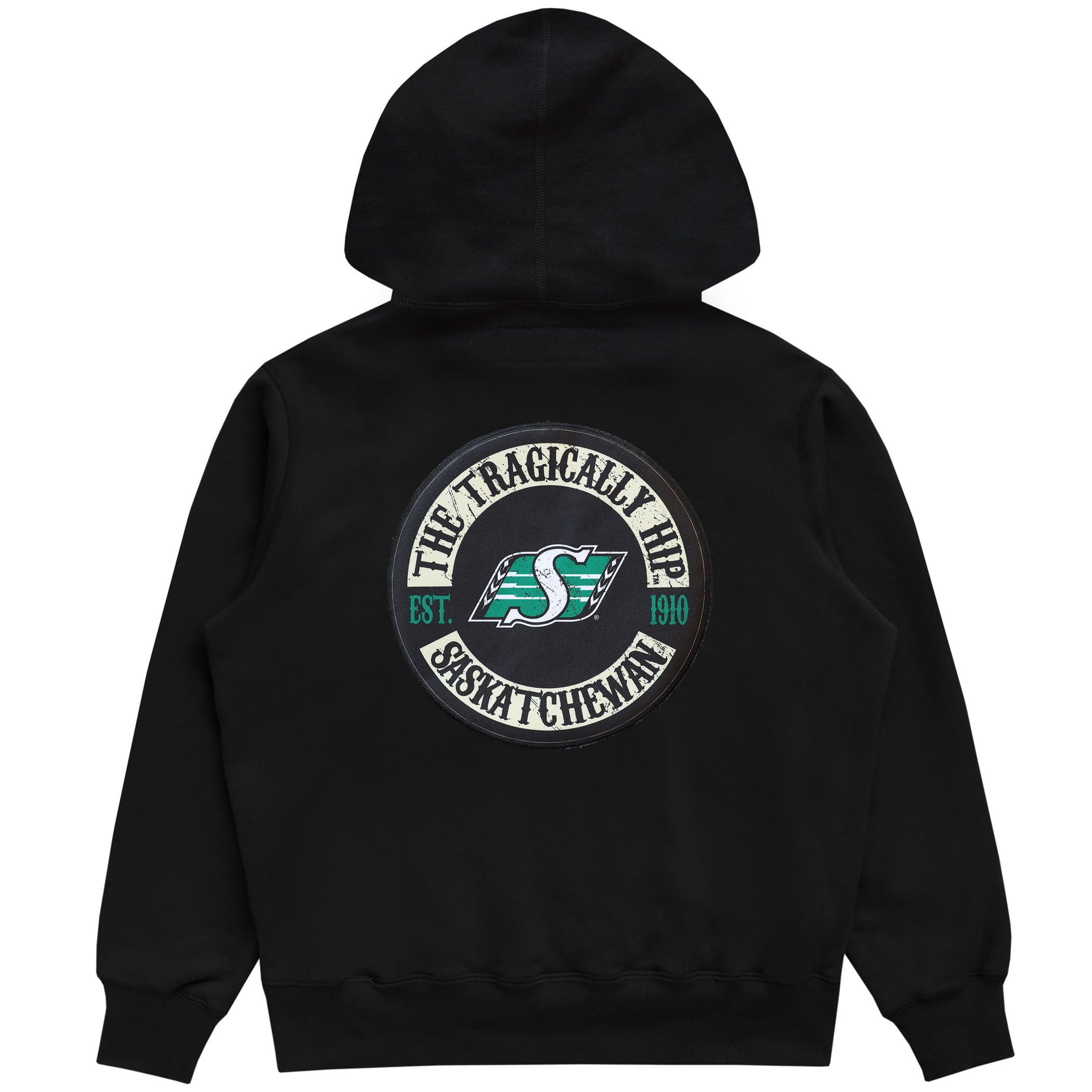 Made in Canada Saskatchewan Roughriders CFL x The Tragically Hip Hoodie - Unisex - Province of Canada