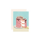 Cake Slice Birthday Greeting Card - Made in Canada