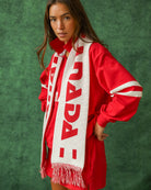 Made in Canada 100% Cotton Canada Soccer Knit Scarf - Unisex - Province of Canada