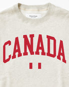 Canada Fleece Sweatshirt Eggshell - Made in Canada - Province of Canada