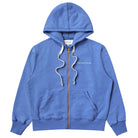 Made in Canada 100% Cotton French Terry Zip Hoodie Cerulean Blue - Unisex - Province of Canada
