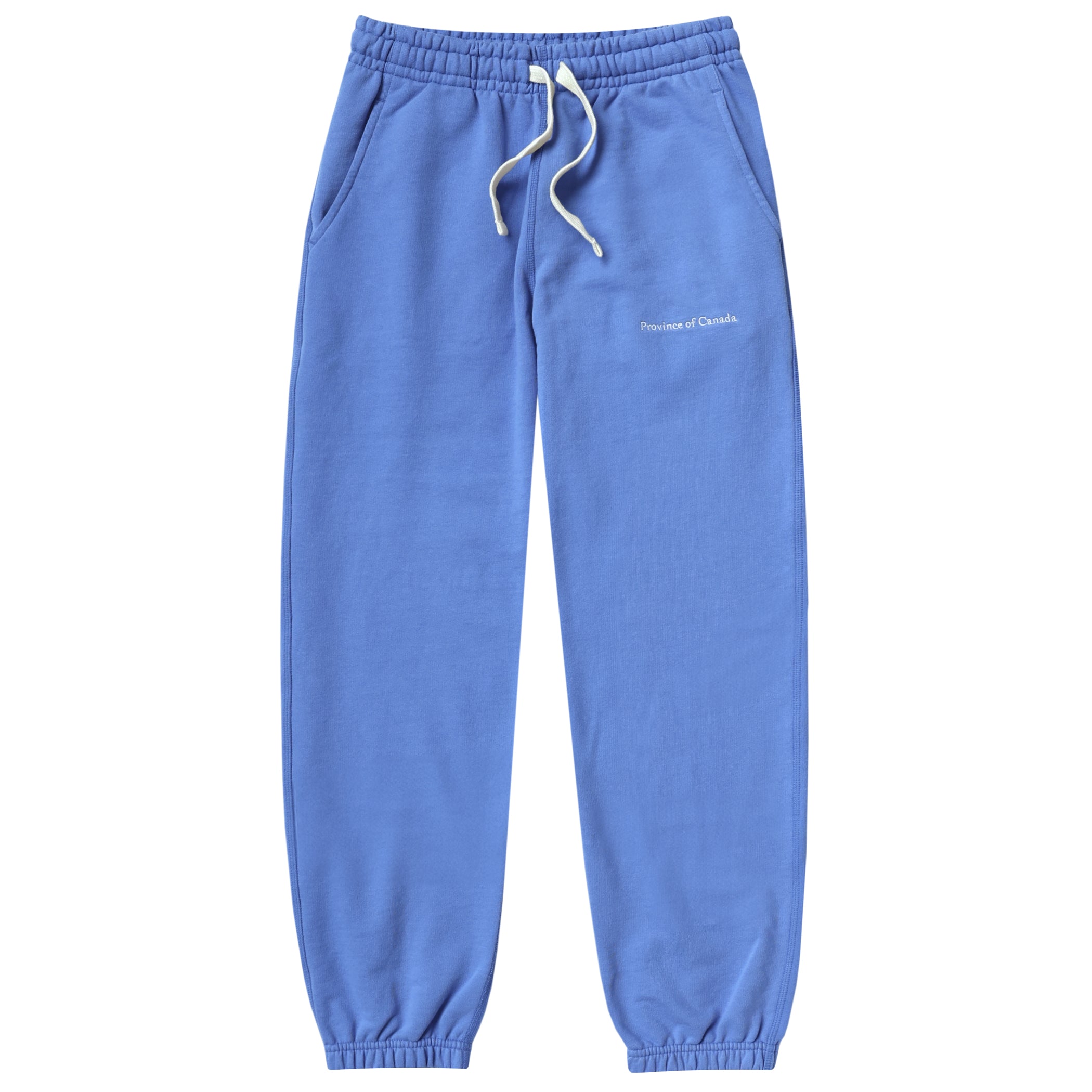 Relaxed French Terry Sweatpant Cerulean Blue - Unisex - Made in