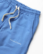 Made in Canada 100% Cotton Wide Leg French Terry Sweatpant Cerulean Blue - Unisex Province of Canada