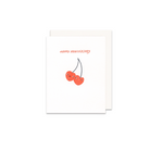 Happy Anniversary Cherry Couple Greeting Card - Made in Canada - Province of Canada