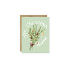 Christmas Thyme Greeting Card - Made in Canada - Province of Canada