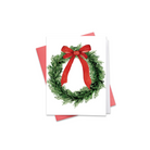 Christmas Wreath Greeting Card - Made in Canada - Province of Canada